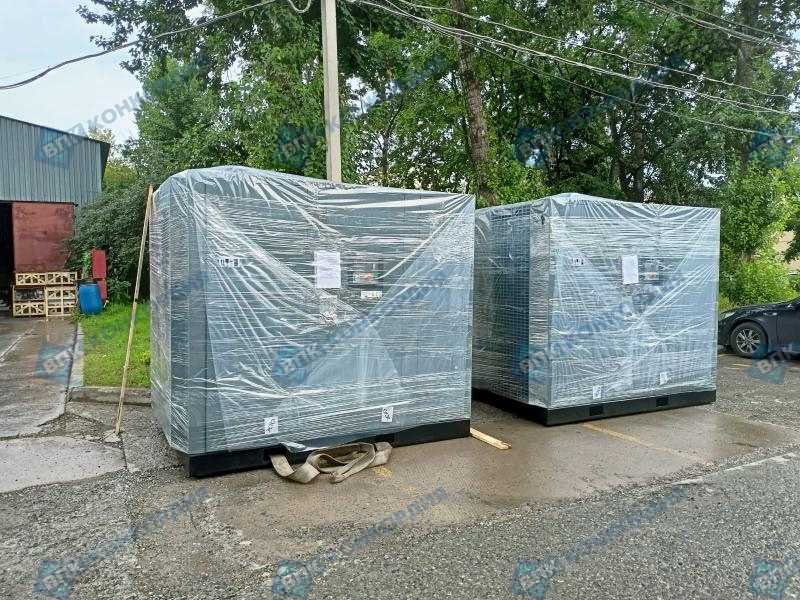 Отгрузка винтовых компрессоров Zammer SK132-8 в г. Москва