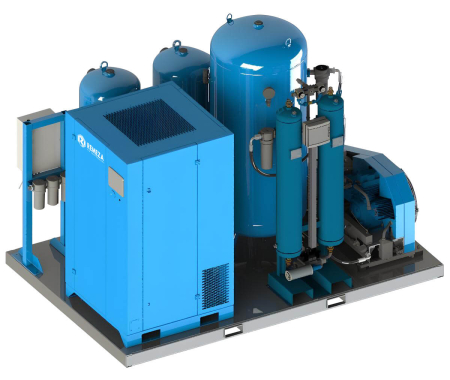 Модульная компрессорная станция Ремеза МКР440-2-8 фото