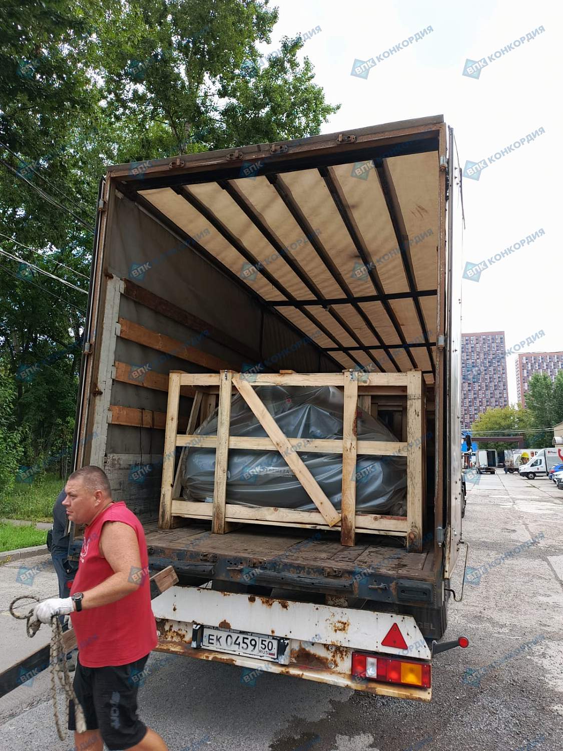 Отгрузка поршневых компрессора Remeza СБ4/Ф-500.LB75 в г. Москва