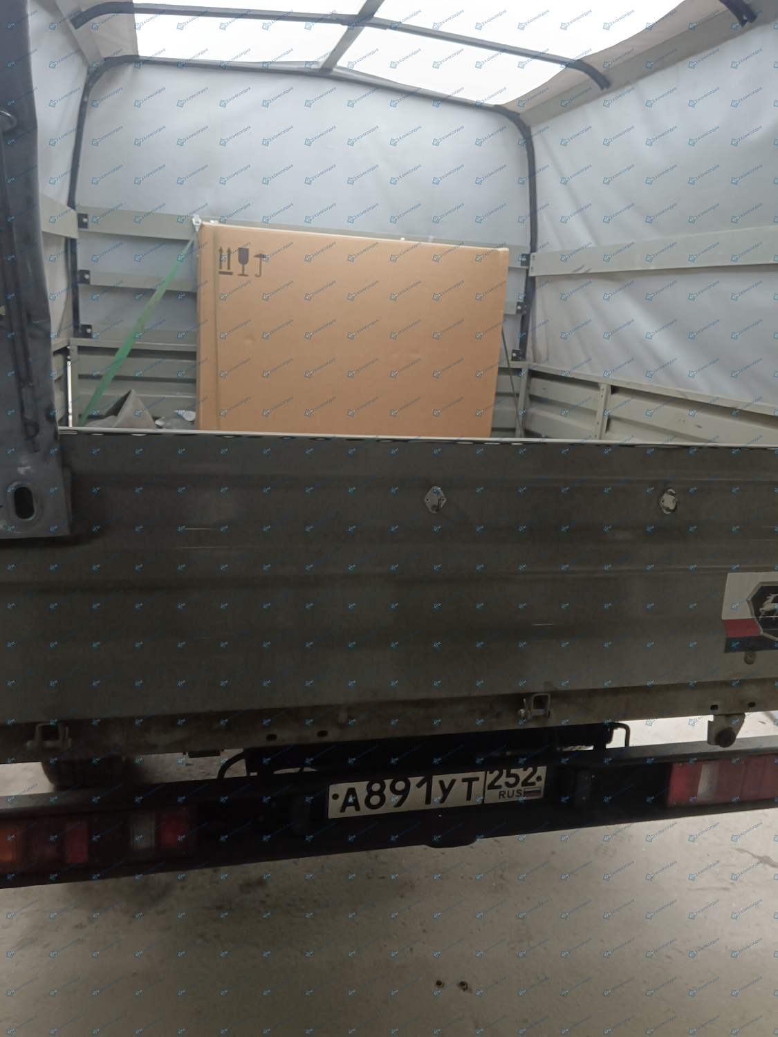 Отгрузка поршневого компрессора Remeza СБ4/С-100.LB40 в г. Нижний Новгород