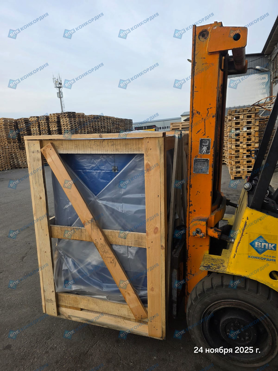 Отгрузка винтового компрессора Zammer SK18,5M-10 в г. Краснодар